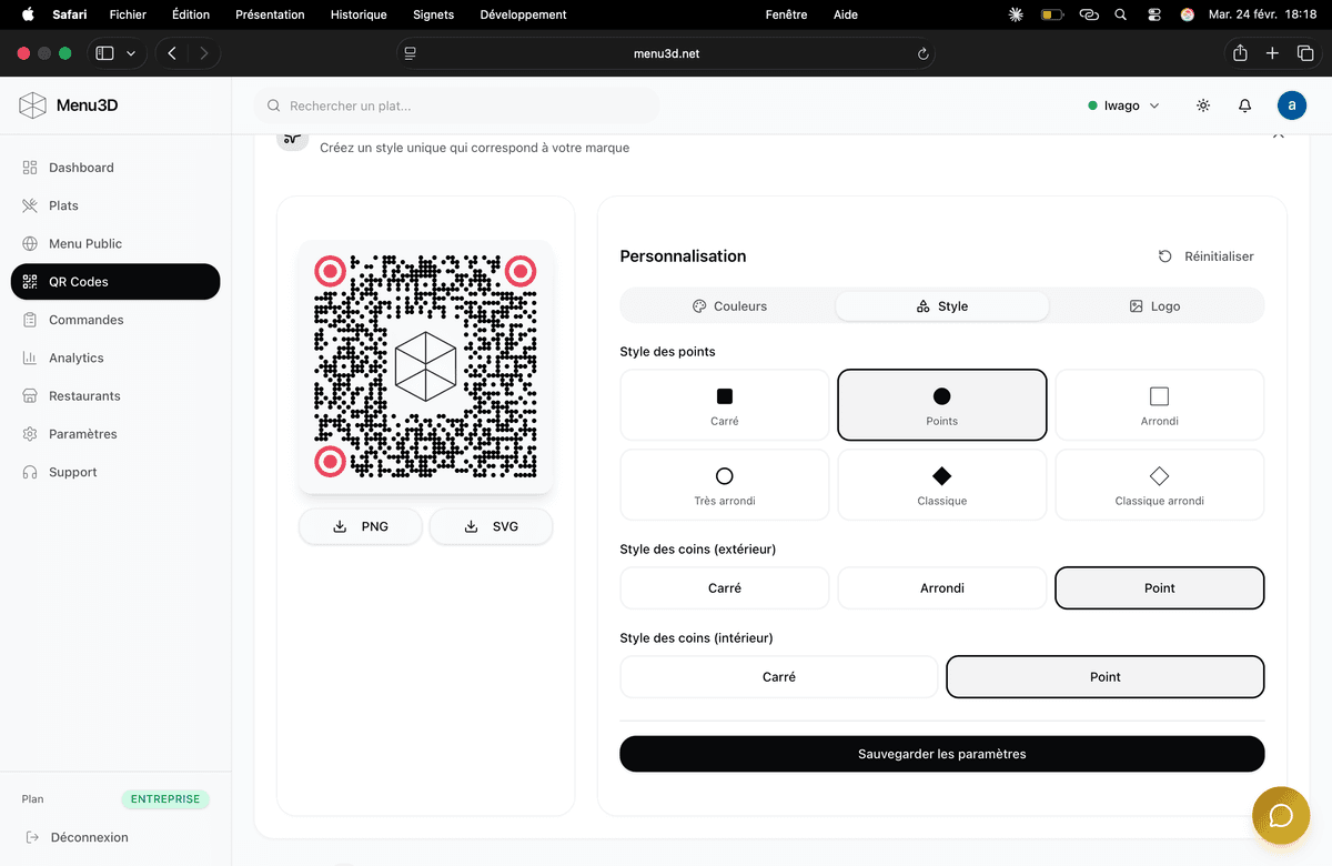 Aperçu du tableau de bord 3